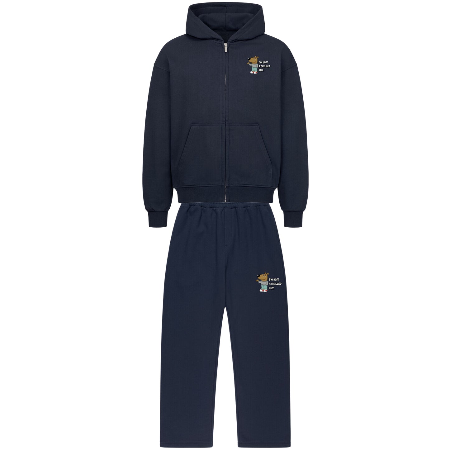 Chilled Guy 2.0 Trackie French Navy