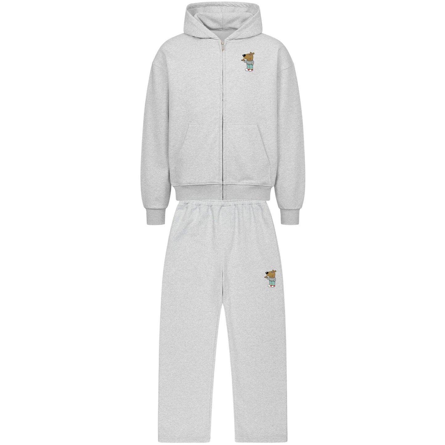 Chilled Guy Trackie Heather Grey